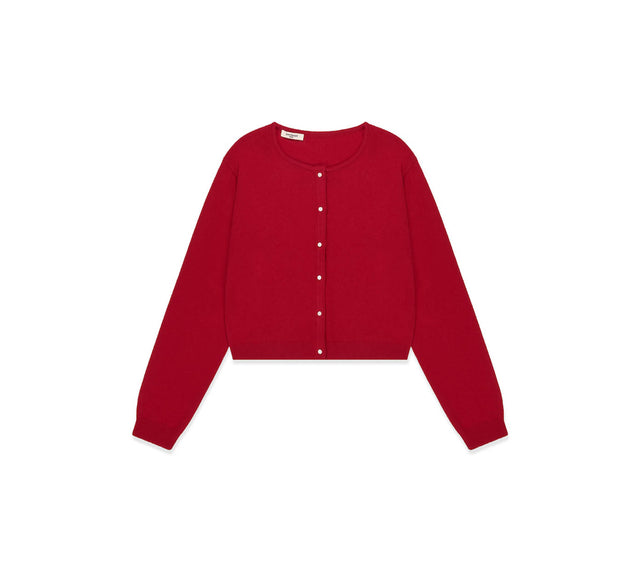 CLASSIC LOOSE FIT SHORT CRADIGAN - Black