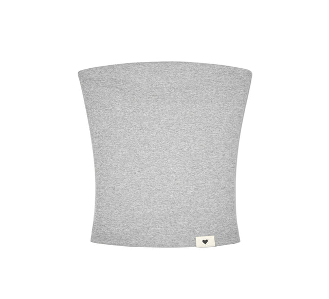 CLASSIC STRAPLESS TUBE TOP - Gray