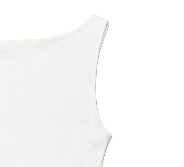 COLLECTION BOAT NECK A-LINE DRESS - Gray