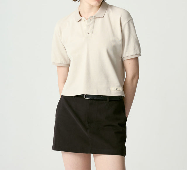 COLLECTION POLO COLOR SHIRT - Nature