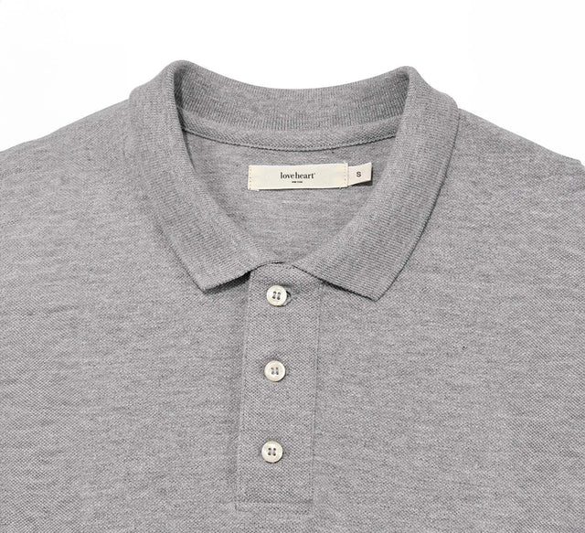 COLLECTION POLO COLOR SHIRT - Light Gray