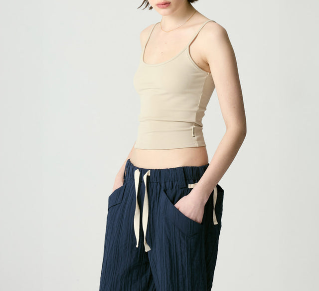 COLLECTION SHORT TANK-TOP - Black