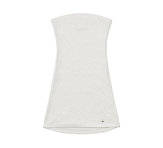 COLLECTION STRAPLESS RACE MINI DRESS - Black