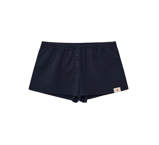 CLASSIC BUTTON SHORTS - Dark Navy
