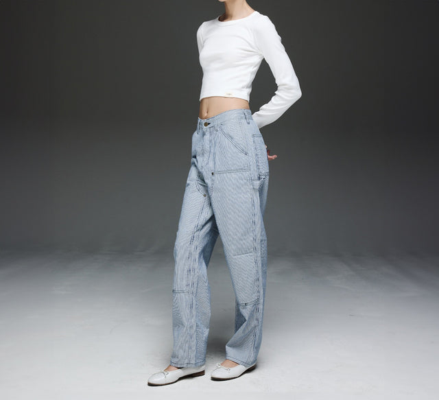 CLASSIC COOPER JEAN - Stripe