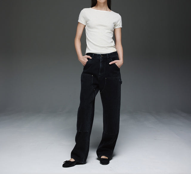 CLASSIC COOPER JEAN - Stripe