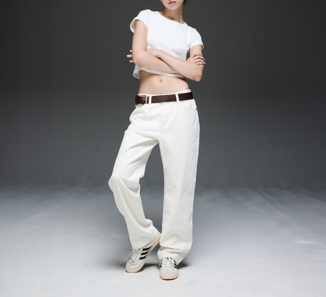 CLASSIC LOOSE FIT JEAN - White