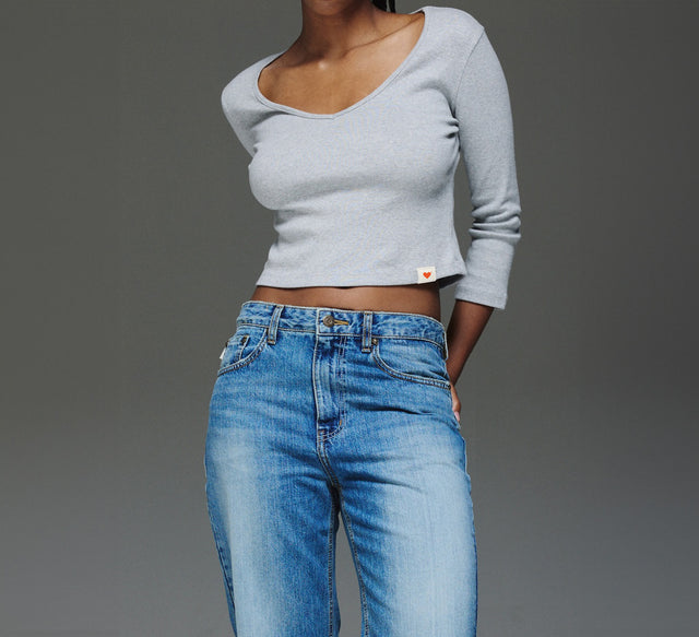 CLASSIC LOOSE FIT JEAN - White