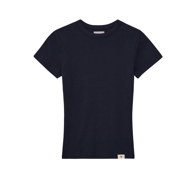 CLASSIC SLIM FIT TEE - Dark Navy