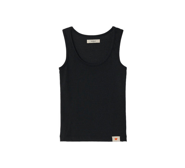 CLASSIC RIB TANK-TOP - Charcoal