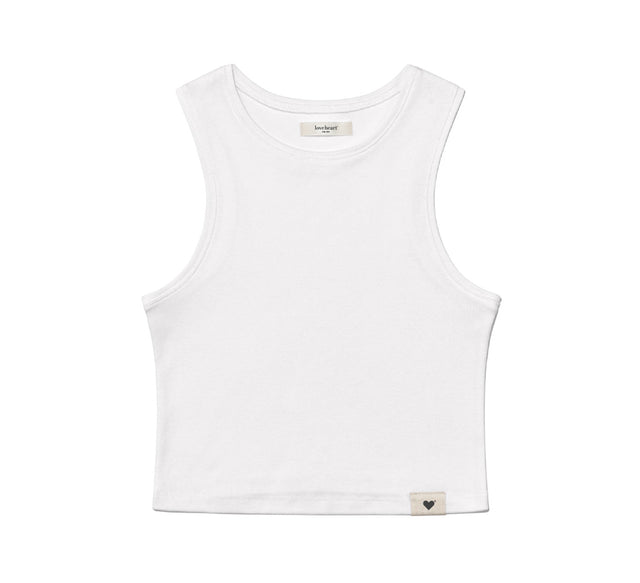 CLASSIC ROUND SLEEVELESS TEE - Dark Navy