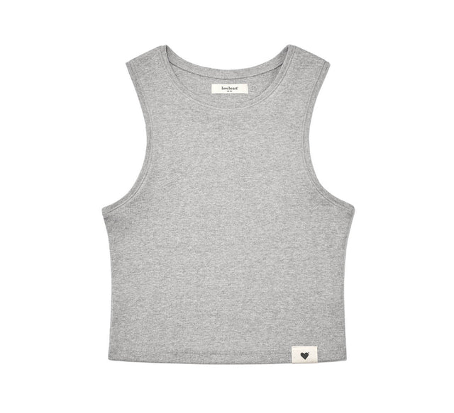 CLASSIC ROUND SLEEVELESS TEE - Dark Navy