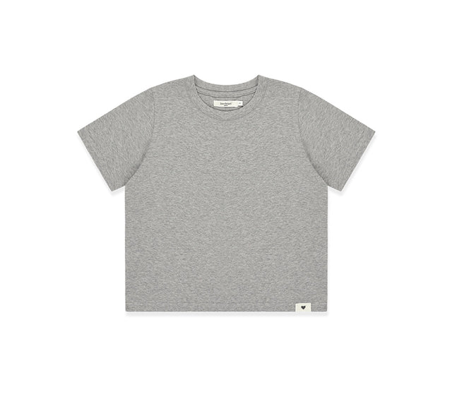 CLASSIC BOXY ROUND TEE - Black