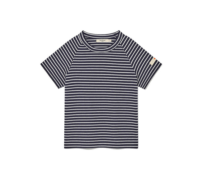 COLLECTION REGLAN STRIPED TEE - Dark Navy