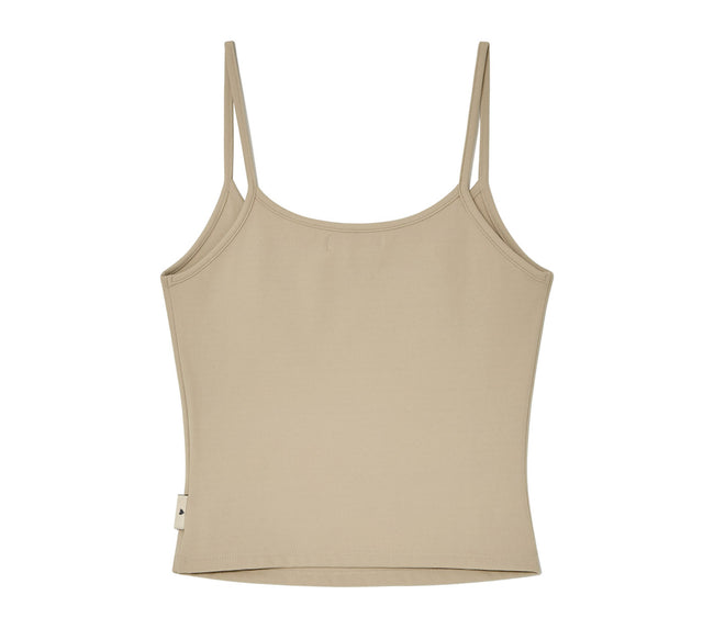 COLLECTION SHORT TANK-TOP - Beige