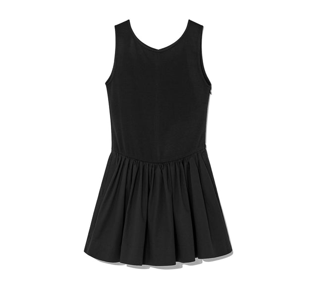 COLLECTION SLEEVELESS MINI DRESS - Black