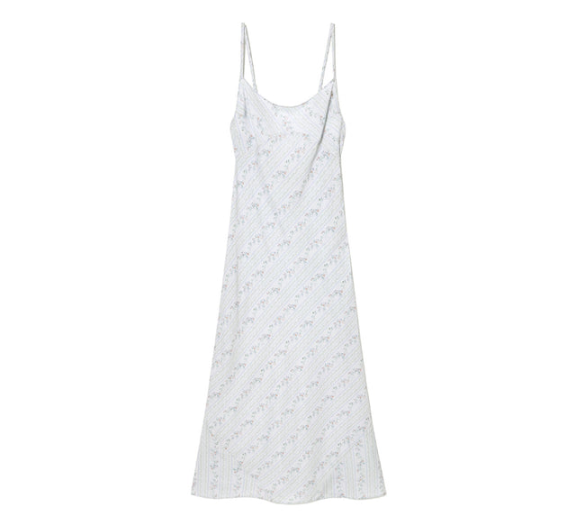 COLLECTION VINTAGE FRORAL MAXI DRESS - Blue Floral