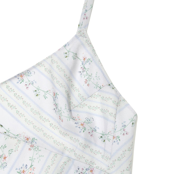 COLLECTION VINTAGE FRORAL MAXI DRESS - Blue Floral