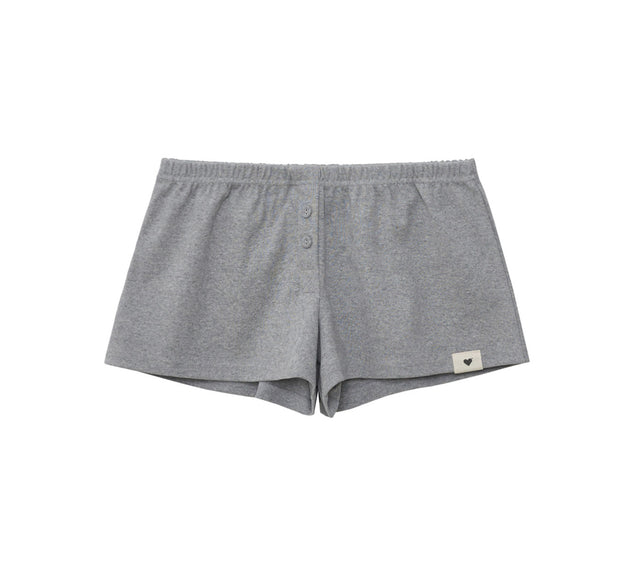 CLASSIC BUTTON SHORTS - White