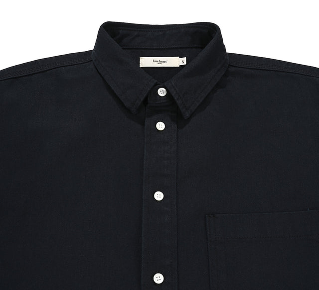 CLASSIC COTTON TWILL SHIRT - White