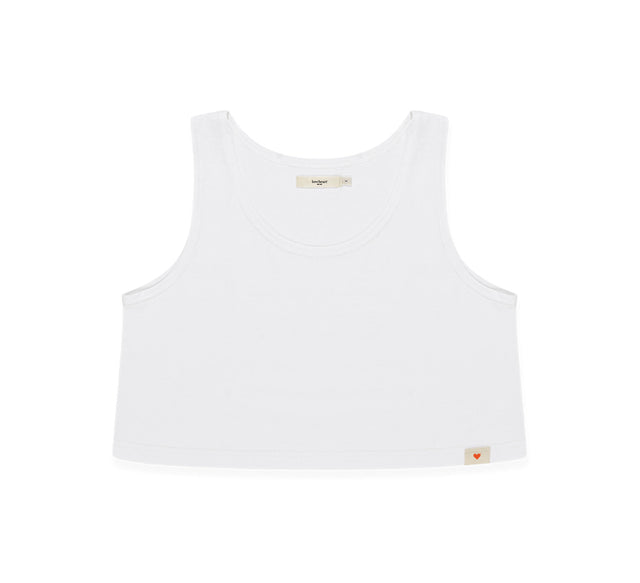 CLASSIC SOFT CROP SLEEVELESS - Gray