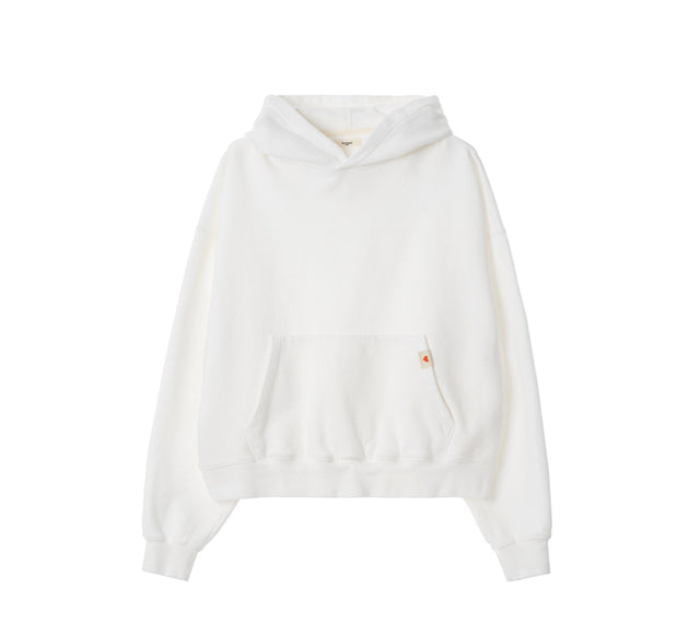 CLASSIC WASHED BOXY HOODY - White