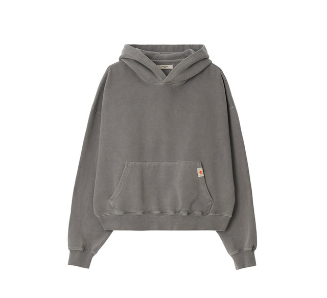 CLASSIC WASHED BOXY HOODY - White