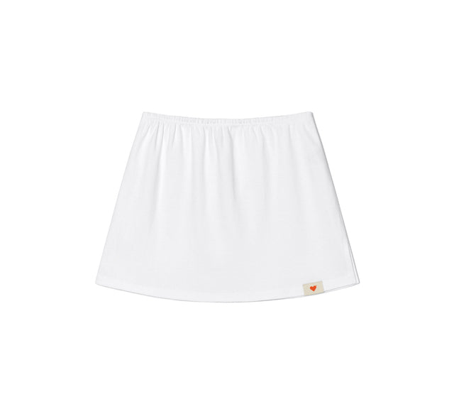 CLASSIC MINI SKIRT - White