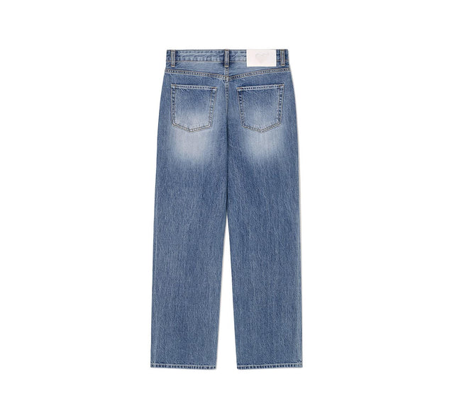 LH STRAIGHT SLIM JEAN - Blue